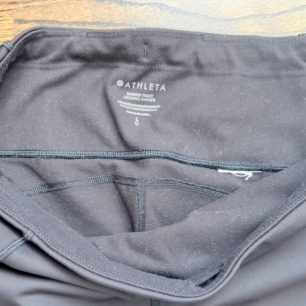 Athleta Rainier High Rise Legging - size large - Picture 4 of 6